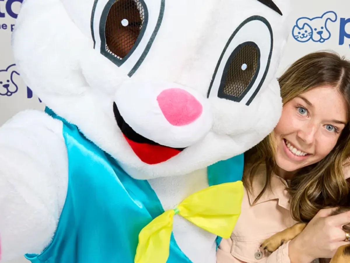 Petco Easter Bunny Photo — free sample: Get a FREE Easter Bunny photo with your pet at select Petco locations, March 28–29, 2–4 PM.