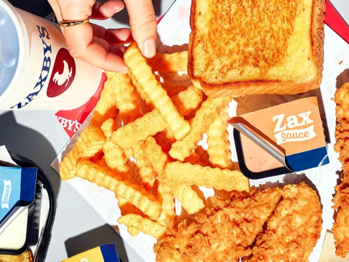 Zaxby's Chicken Or Fries — free sample: New Zaxby’s Rewards members get FREE wings, fingerz, or fries with a drink—first 100,000 only!