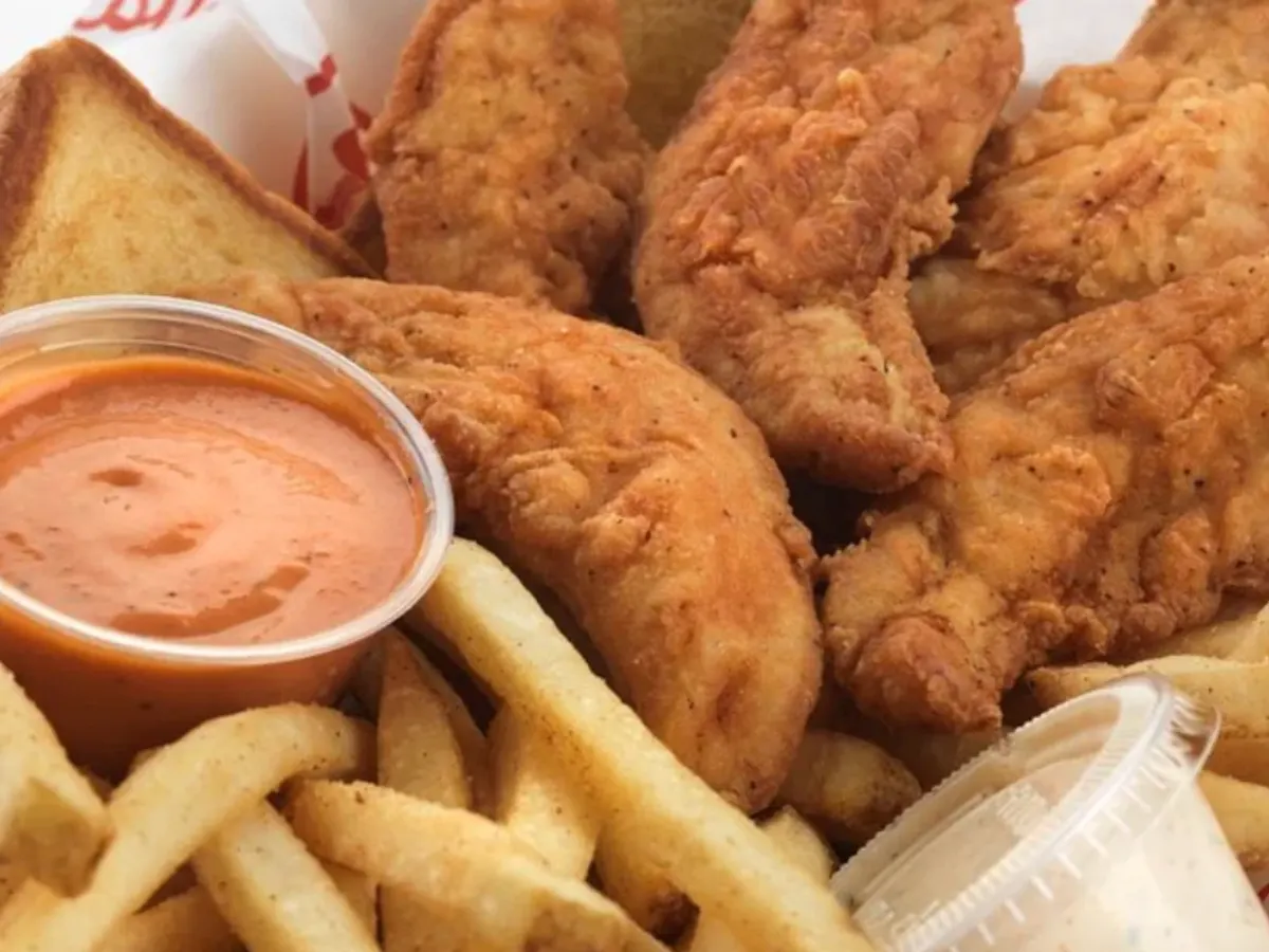 Slim Chickens Chicken Tenders — free sample: Get FREE Chicken Tenders at Slims Chickens if a Sweet 16 or Elite 8 game goes to OT—10,000 codes ava