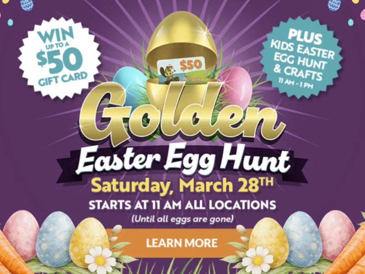 Natural Grocers Egg Hunt — free sample: Natural Grocers hosts a Golden Easter Egg Hunt on March 28th at 11 AM. Kids get crafts, egg hunts, a