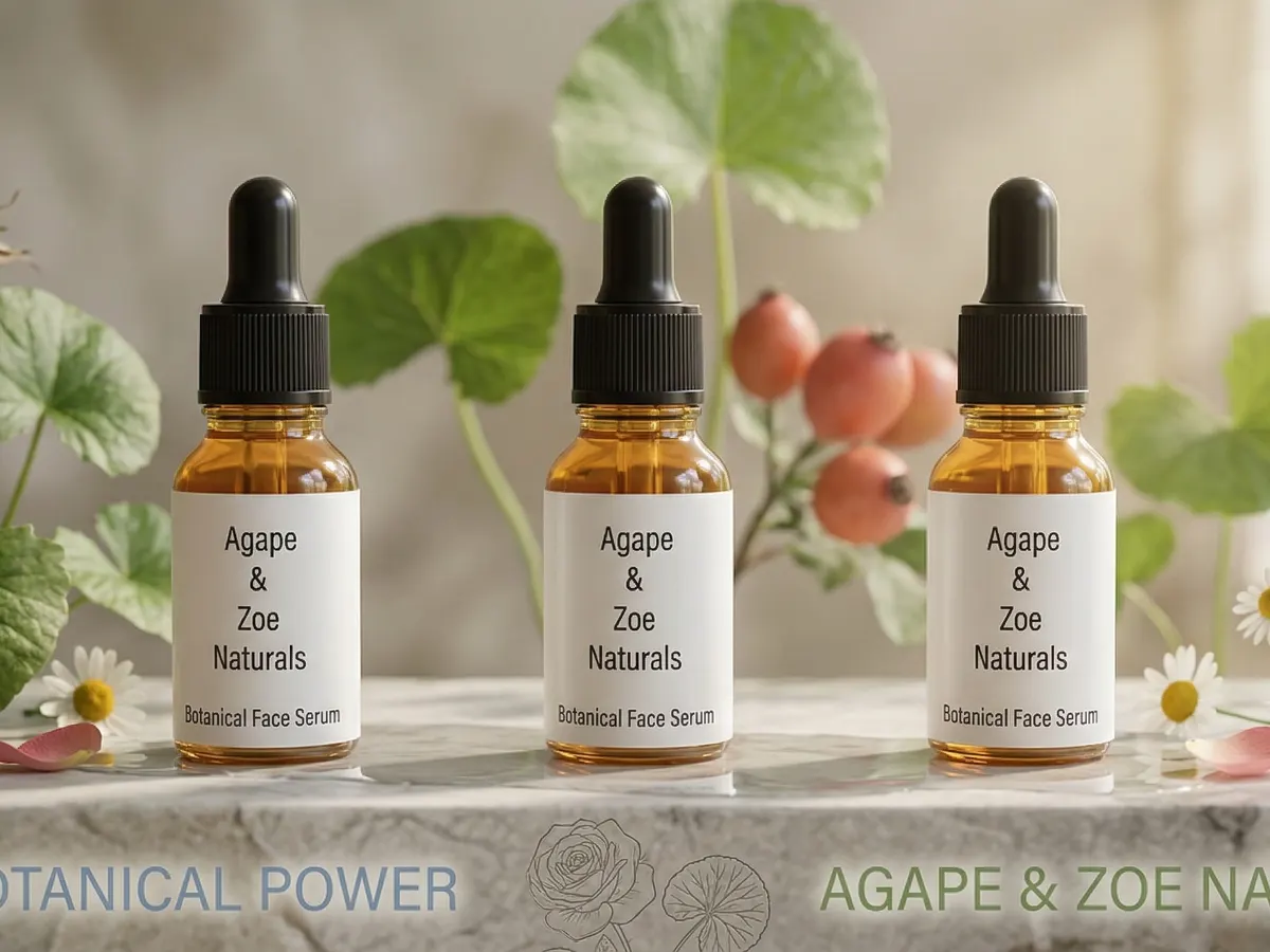 Agape & Zoe Naturals Botanical Face Serum