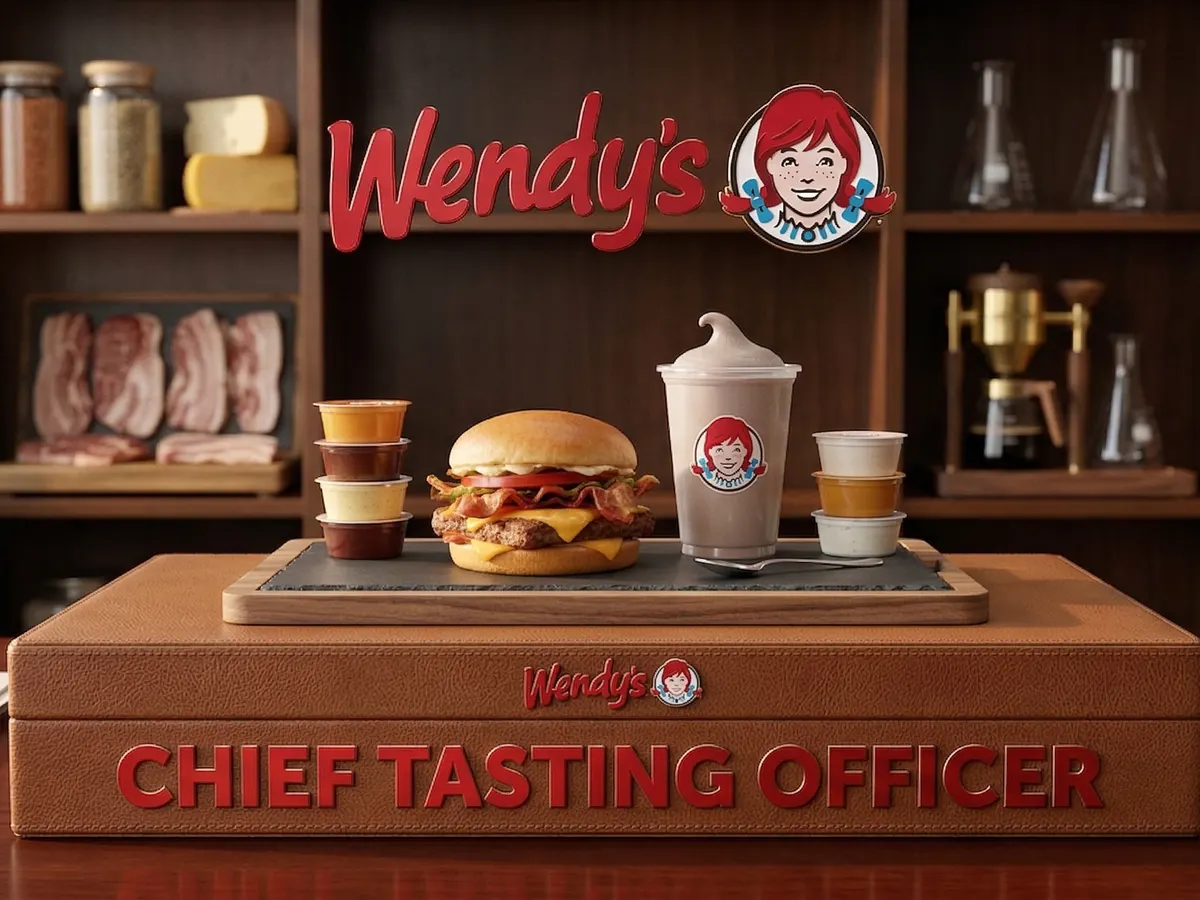 Wendy's Chief Tasting Officer — free sample: Wendy’s is hiring a Chief Tasting Officer—$100,000 to taste menu items and create content. Submit a 