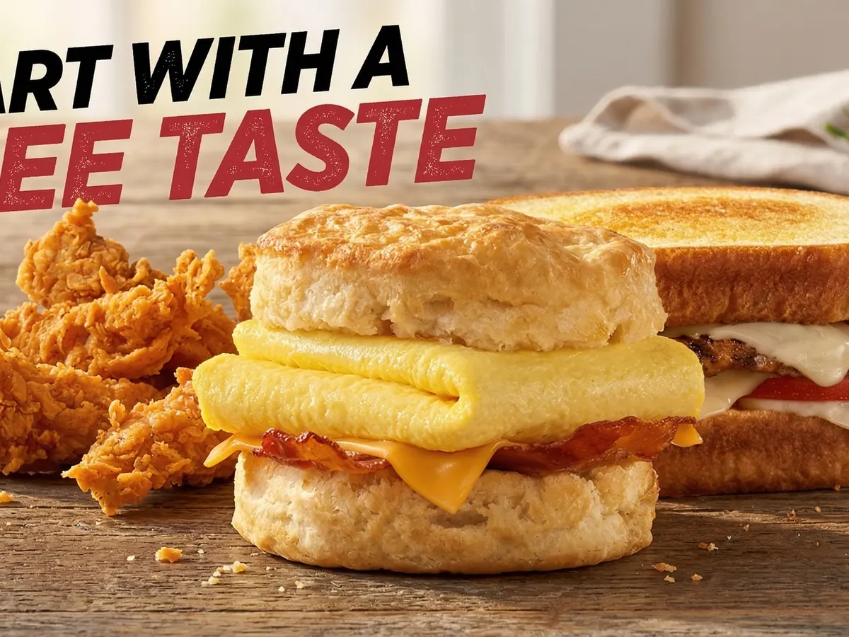 Delicious Perks Await – Free Meal for New Members — free sample: Join Hardee’s My Rewards for a FREE burger or breakfast item! Redeem another freebie on your birthda