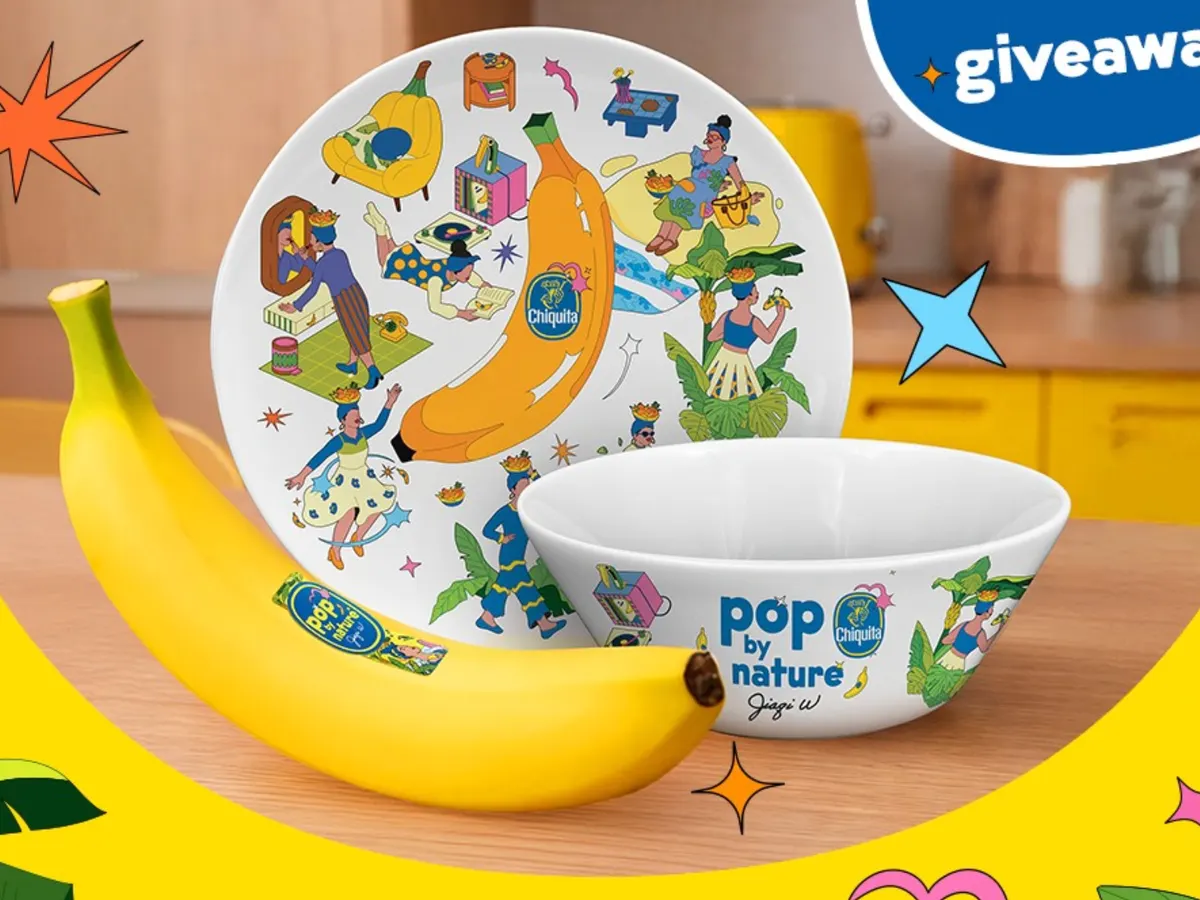 Chiquita Banana Day Giveaway – Cute Ceramic Set Up for Grabs! — free sample: Win a Chiquita Banana Day Ceramic Set for Two! 🍌✨ 490 winners. Enter by 4/19 – don’t miss out!