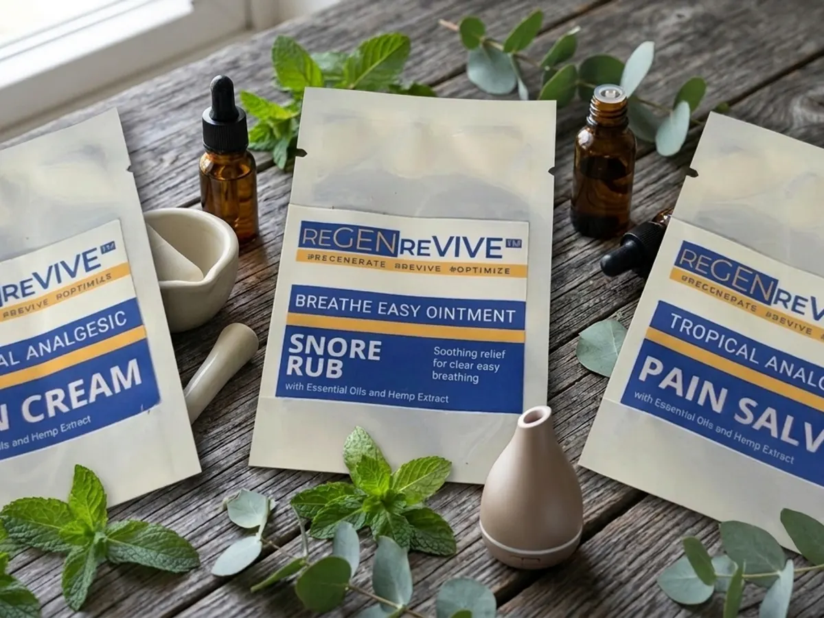 FREE Pain Relief Sample – Discover ReGen Revive Pain Relief Creams!