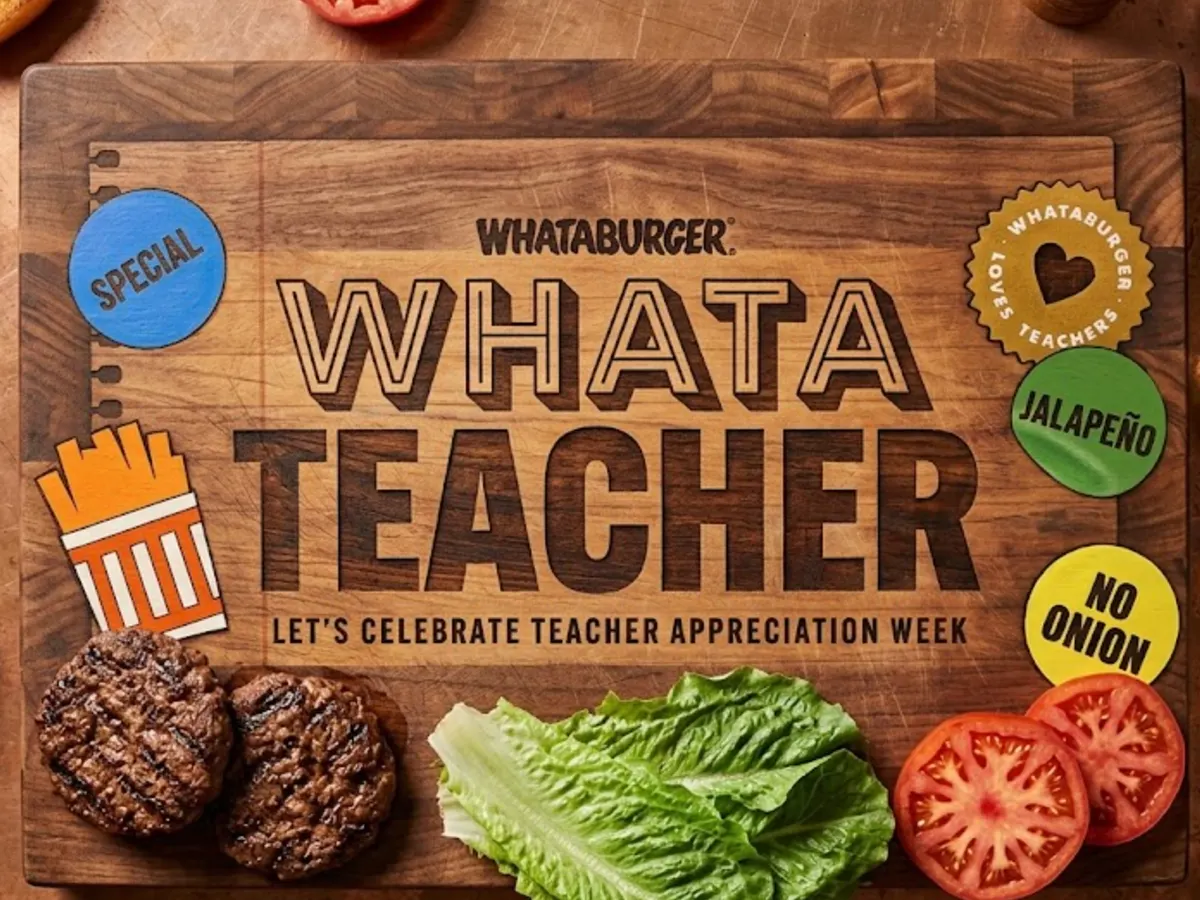 Thank You Teachers: FREE Whataburger Breakfast on May 7 — free sample: Educators and school staff get a FREE breakfast at Whataburger on May 7 (5–9am). Show a valid school