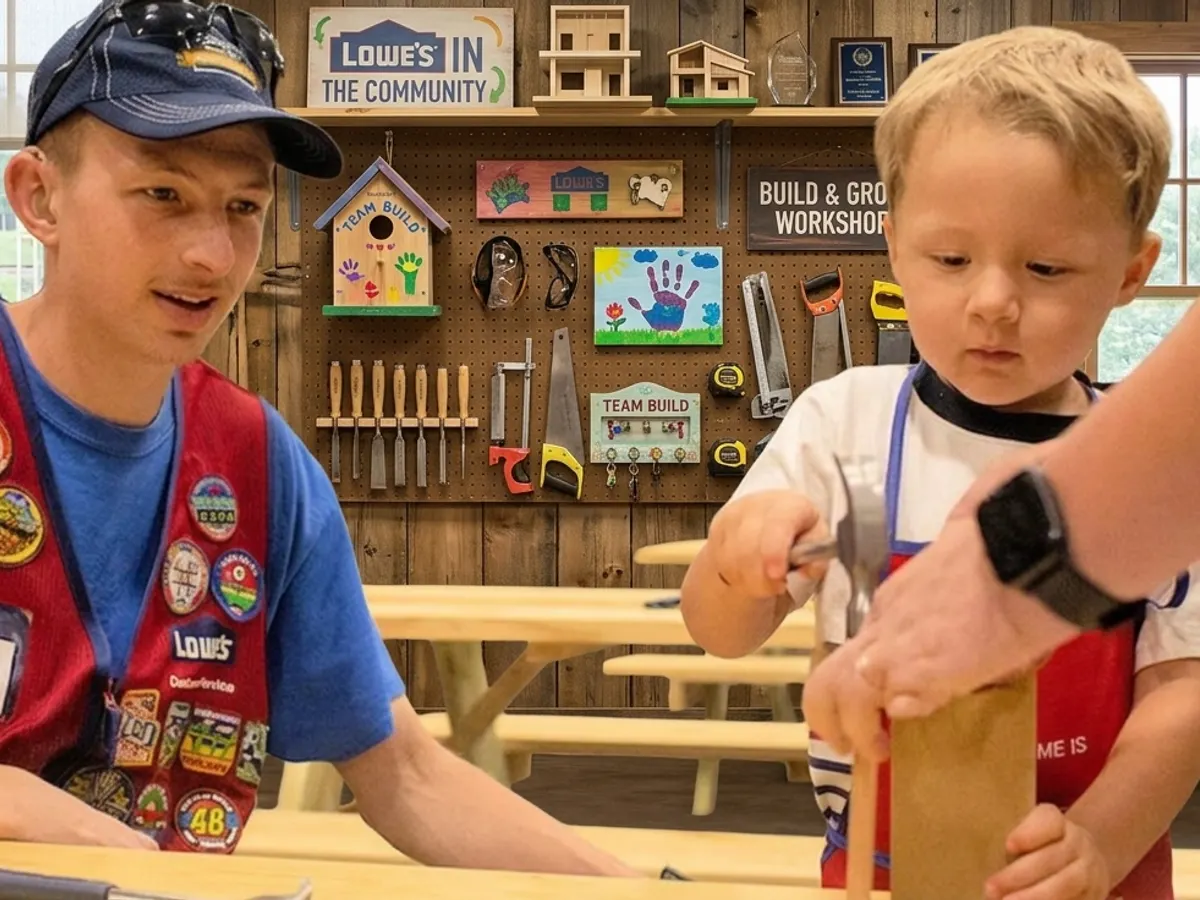 Join the FREE Kids Garden Basket Workshop at Lowe’s