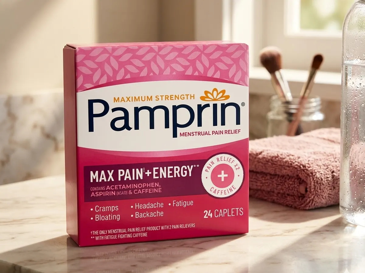 Snag a FREE Sample of Pamprin Max Pain + Energy