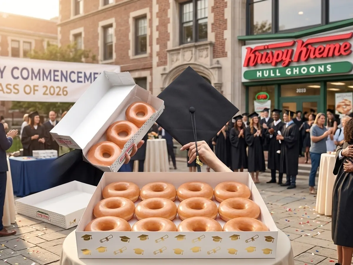 May 21 Only: FREE Krispy Kreme Doughnuts for Grads!