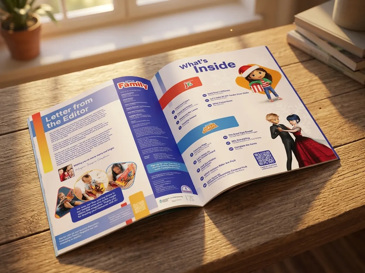 FREE Netflix Family Magazine, Stickers & More