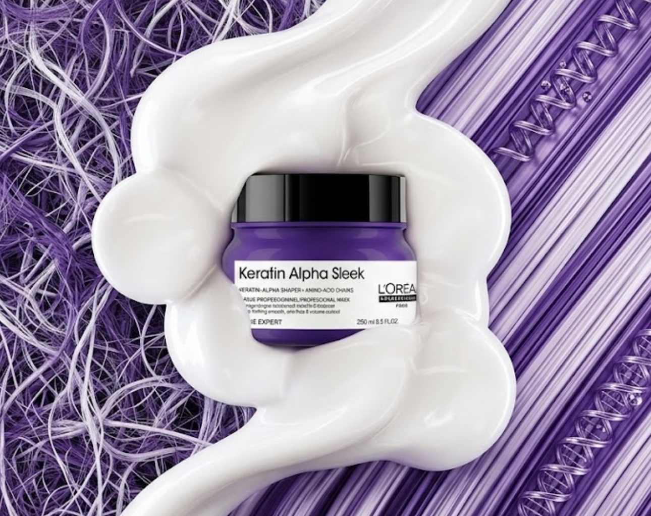 FREE Sample: L’Oréal Keratin Alpha Sleek Mask — free sample: Look for the FREE L’Oréal Keratin Alpha Sleek Mask sample through sponsored ads on Instagram, Facebo