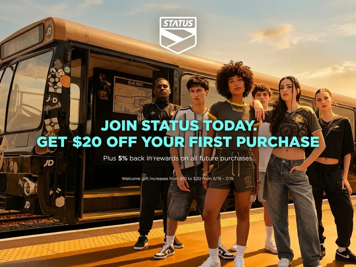 $20 at Finish Line — free sample