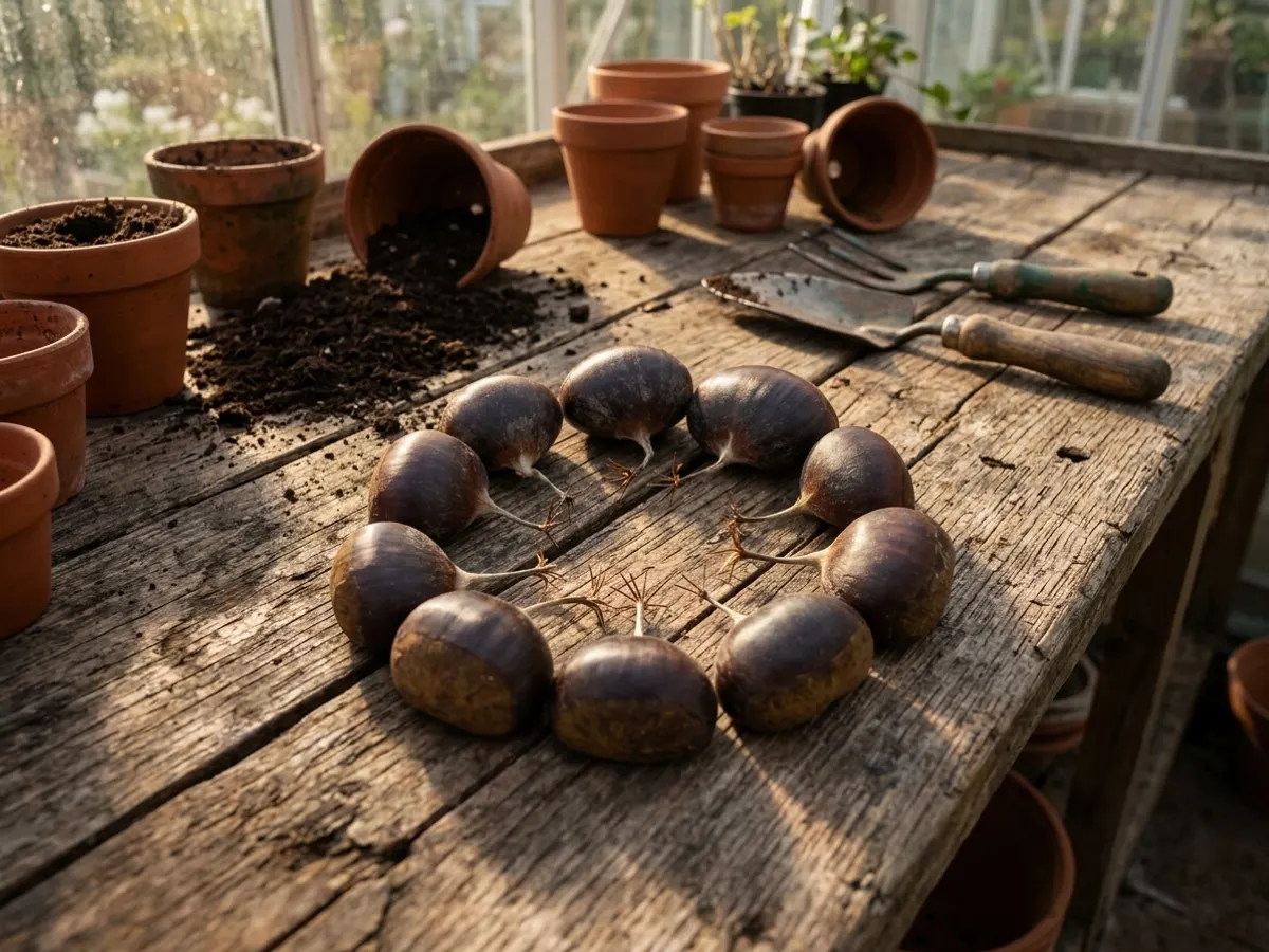 Free American Chestnut Tree Nut Seeds: free sample: The American Chestnut Restoration Foundation will mail you genuine American Chestnut nuts, no member