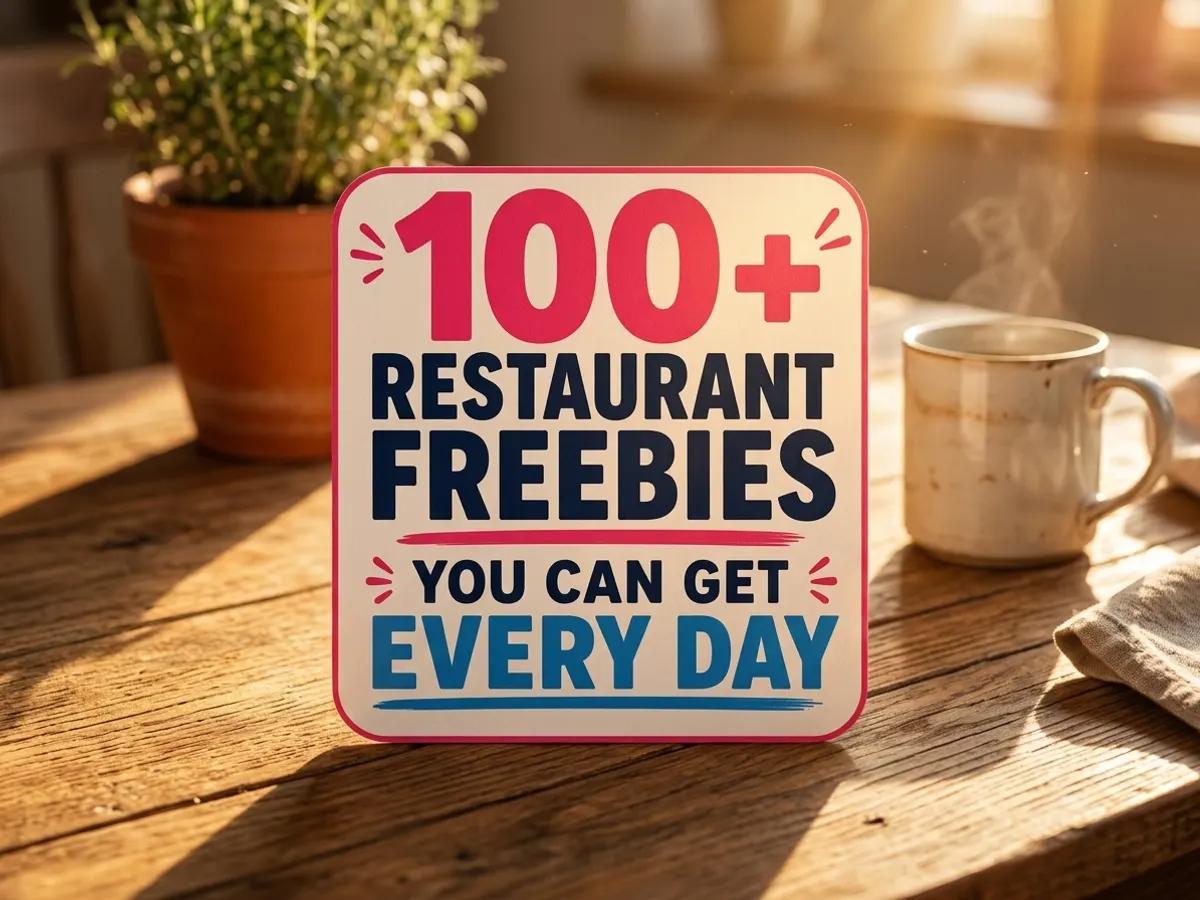 Big List of 110 Restaurants to Get Free Food — free sample: My therapist says I need hobbies, but I've found a better one: this "Big List of 110 Restaurants to