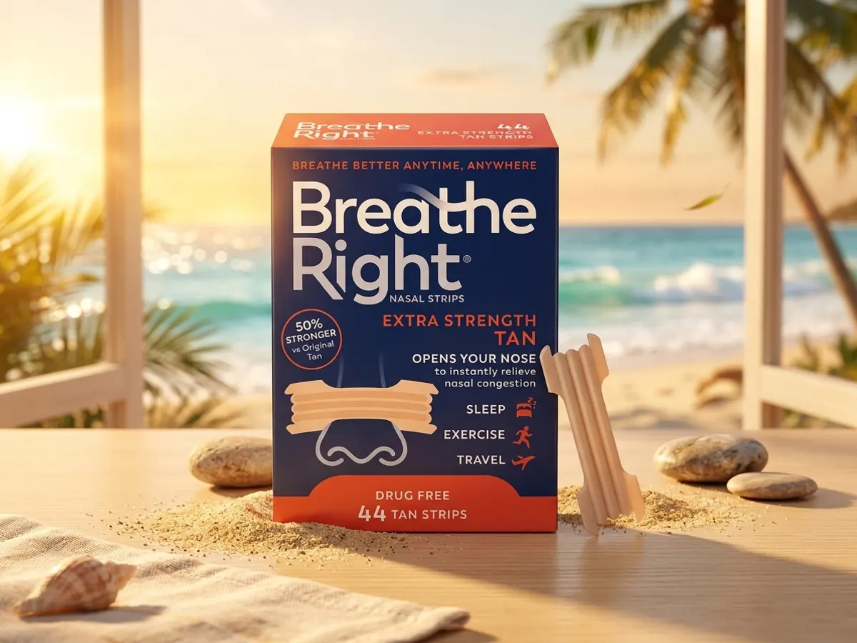 Breathe Right Extra Strength Nasal Strips — free sample: Snoring, stuffiness, or just curious how those nose-widening strips work? Breathe Right will mail yo