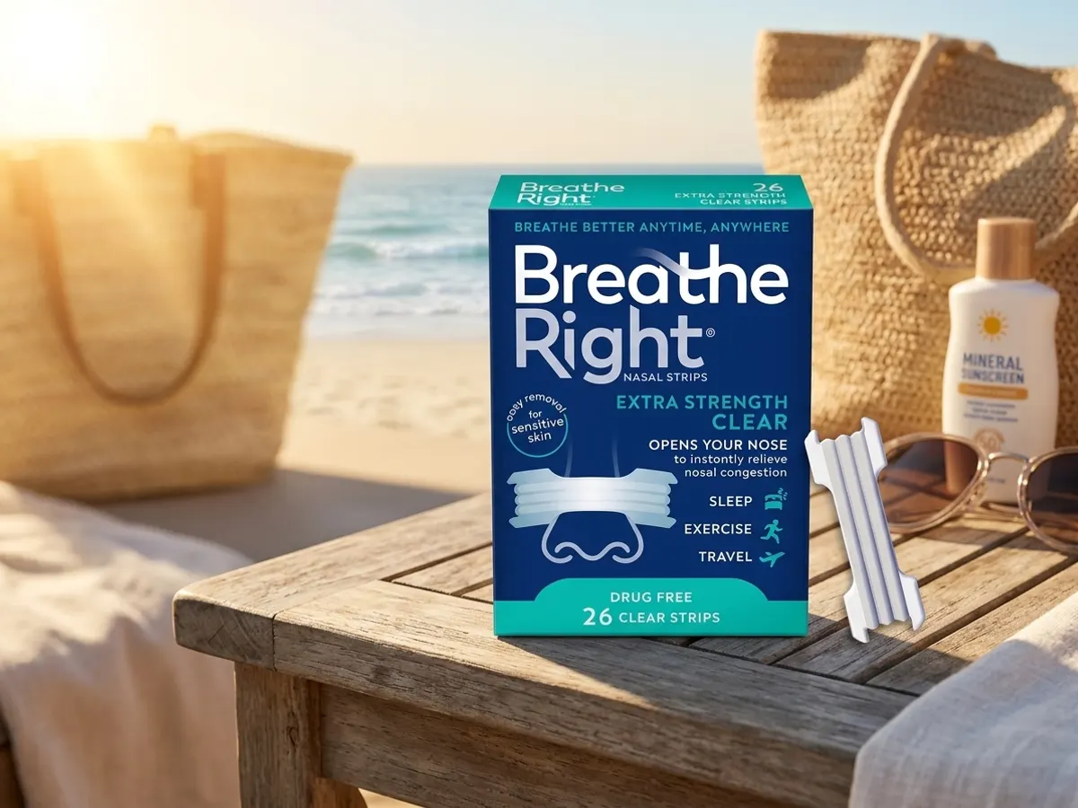 Breathe Right Nasal Strips — free sample