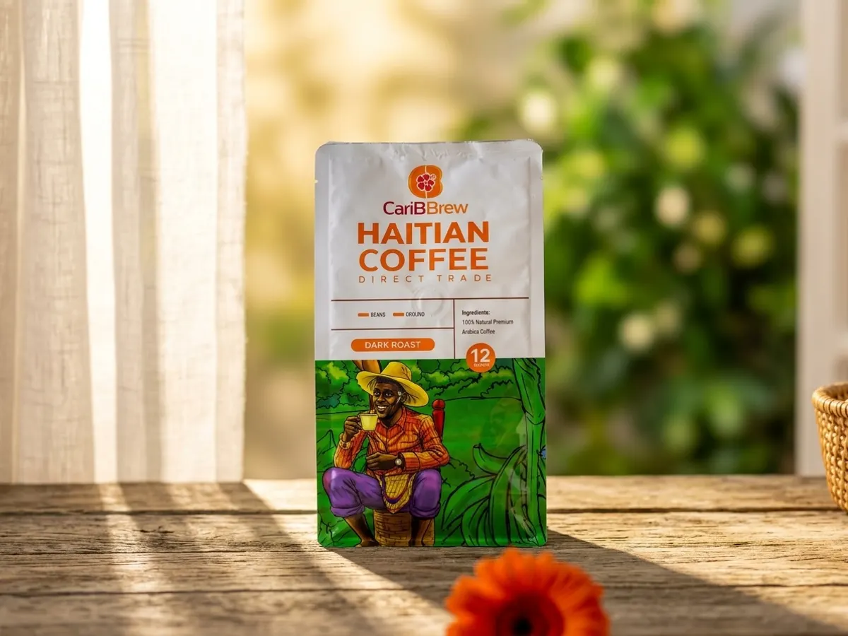 CariBBrew Haitian Dark Roast Coffee Sample, free sample