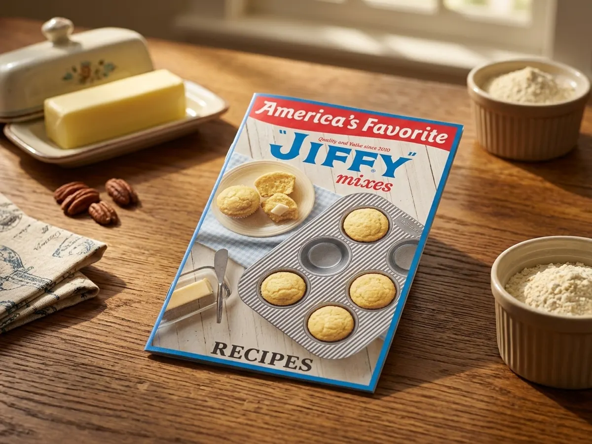 Copy of the Jiffy Mix Recipe Booklet — free sample