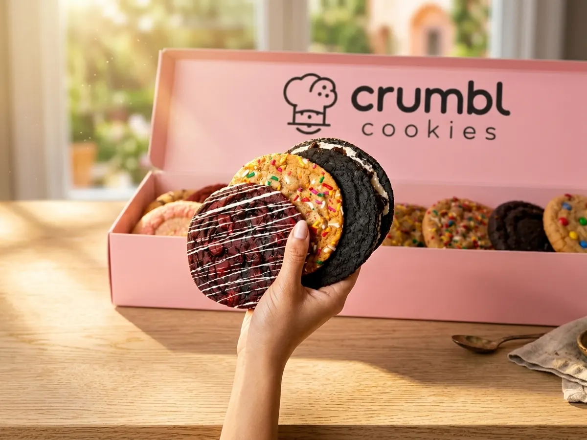 Crumbl Cookie Thin on July 20th — free sample: My budget says "eat dirt," but my heart (and Crumbl) says "FREE Cookie Thin!" Stop by your local par