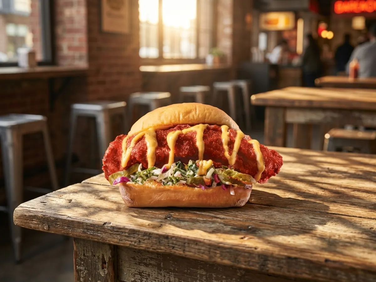 Dave's Hot Chicken Free Slider on October 13th: free sample: Dave's is giving away one free slider per person on October 13th, 2026 (11am to 9pm at participating