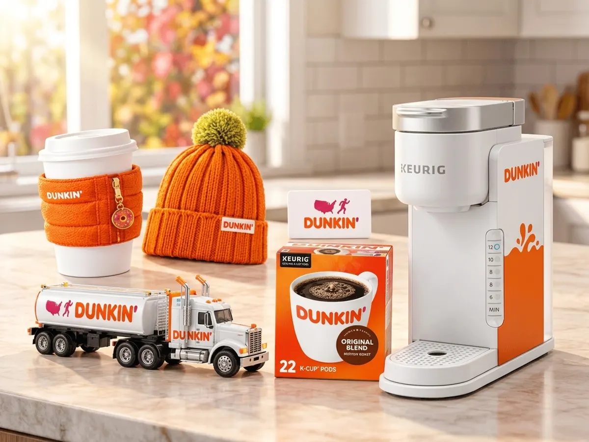 Win a Keurig and Dunkin Gift Card: free sample: Dunkin's fall arcade sweepstakes hands out instant prizes and a shot at a limited-edition Keurig bre