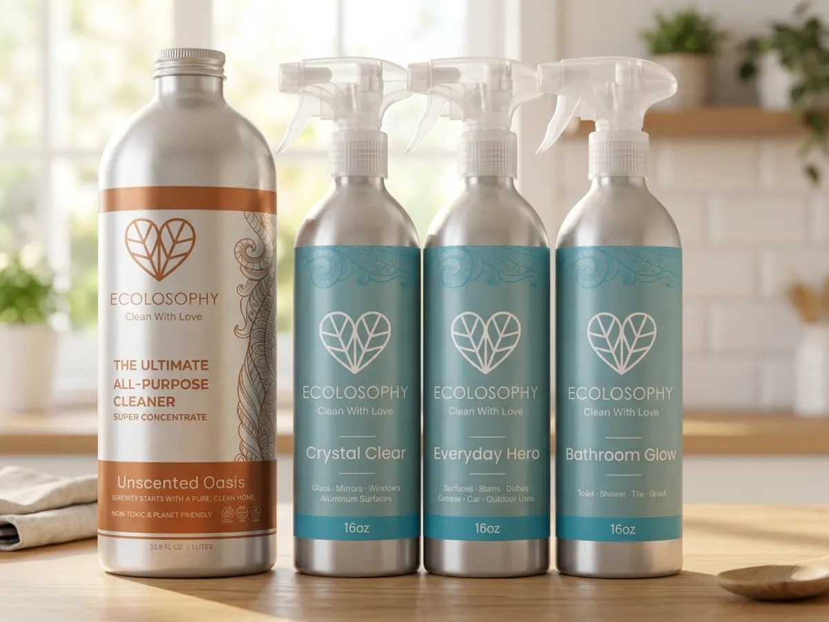Win a Year of Ecolosophy Cleaning Supplies: free sample: Enter daily for a free chance to win $263 worth of eco-friendly cleaning concentrates and refills fr