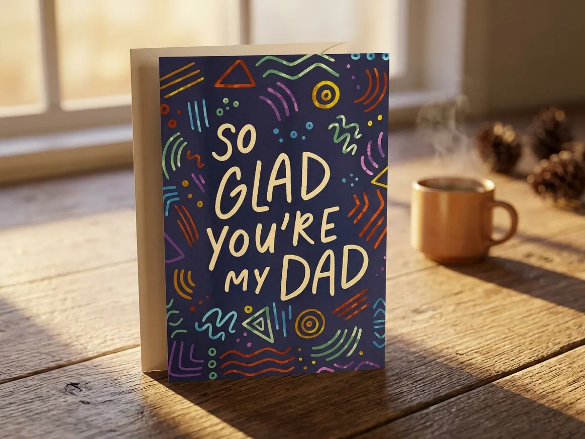 Father's Day Card + FREE Shipping