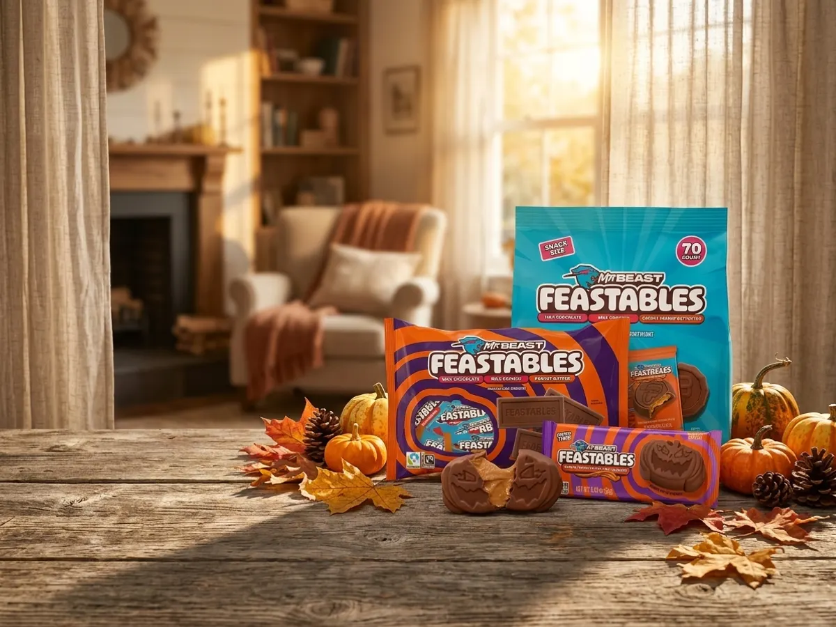 Win $10,000 in Feastables Halloween Sweepstakes: free sample: Enter free for a shot at $10k (no purchase required, though buying Feastables helps your state's odd