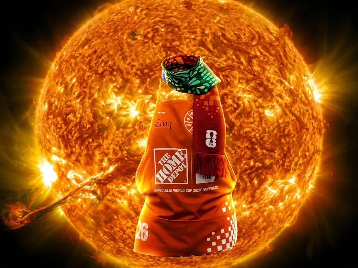 FIFA World Cup Scarf at Home Depot on June 27th — free sample: Forget dignity, it's a FREE FIFA World Cup scarf! Sprint to Home Depot on June 27th for one of the f