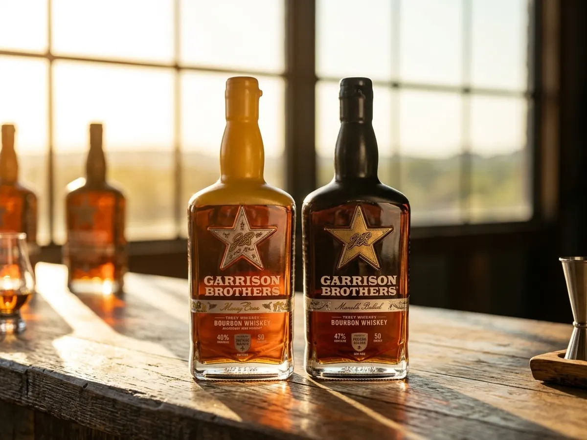 Win Distillery Tours at Garrison Brothers: free sample: Vote daily for your favorite Garrison Brothers bourbon through October 31, 2026, and you're automati