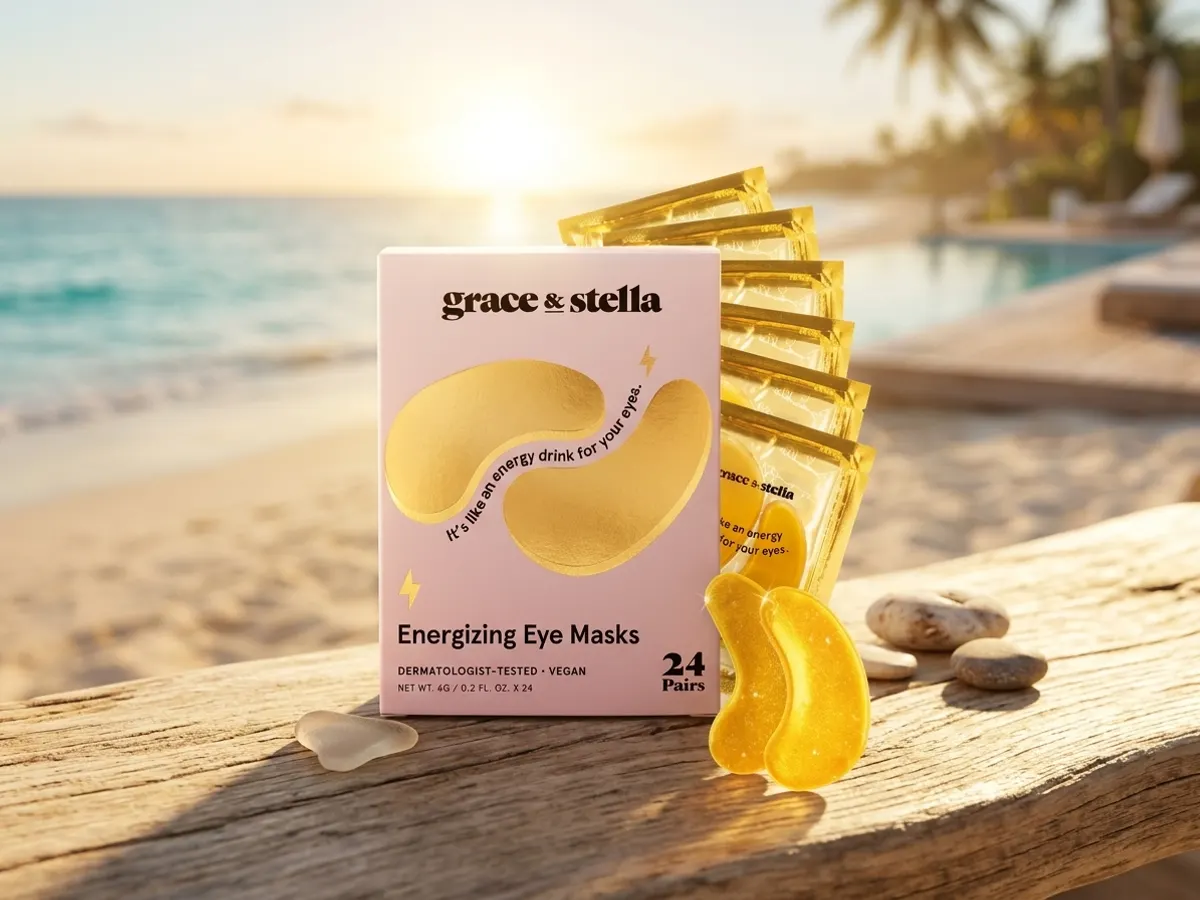 Grace & Stella Energizing Eye Masks — free sample: My dark circles are so bad, they're practically sentient. Snag these FREE Grace & Stella Energizing 
