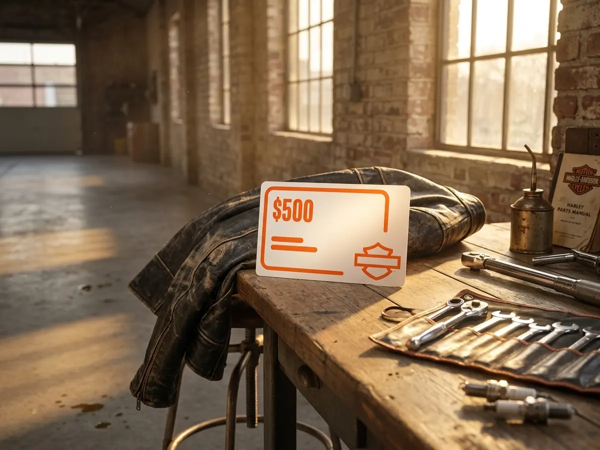 Win $500 Daily with Harley-Davidson Visa: free sample: Enter a free daily drawing for a $500 H-D Gift Card just by using your Harley-Davidson Visa card. Ca