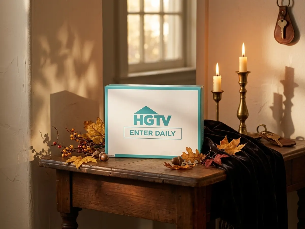 Win $5,000 in HGTV Trick or Treat Yourself: free sample: Enter twice daily through October 28th, 2026 for a chance to win $5,000 from HGTV. One entry per day