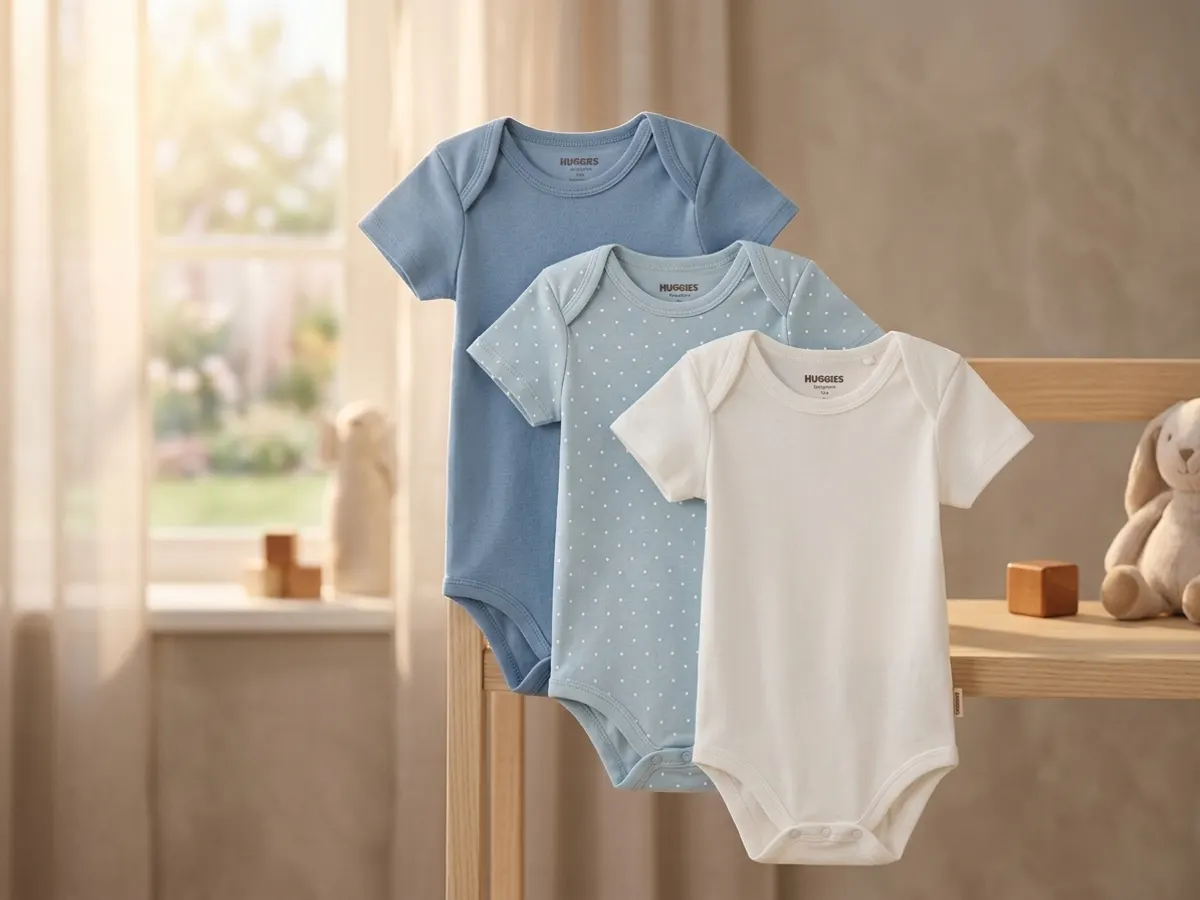 Huggies Bodysuit — free sample: Your baby already owns your soul, so why not get them a FREE Huggies Bodysuit? Just post a 'first mo