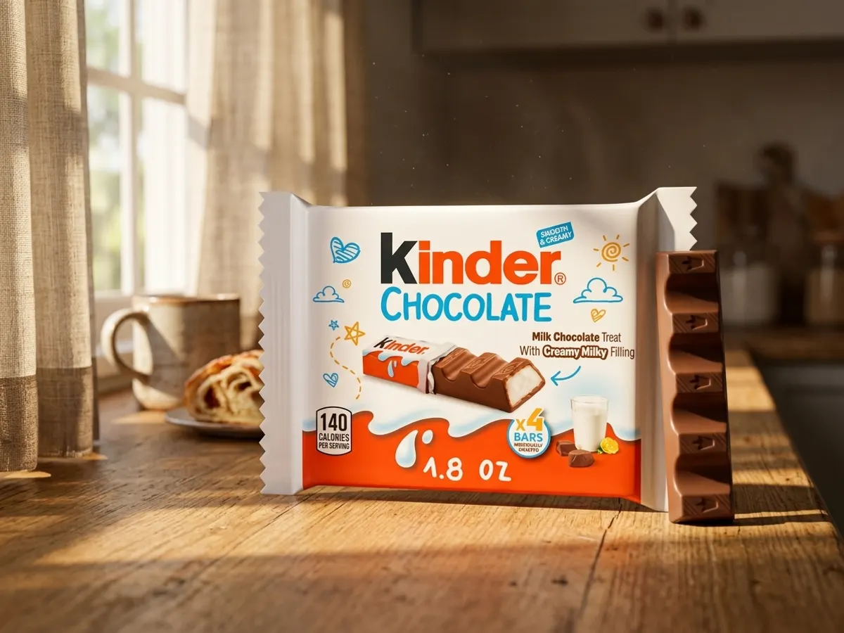 Kinder Chocolate Bars via Walmart Cash — free sample