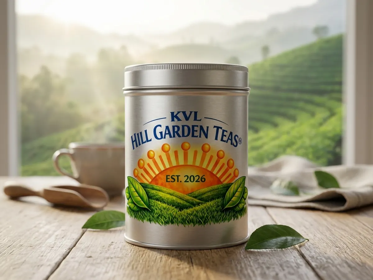KVL Hill Garden Teas — free sample: My life's a mess, but at least my tea can be fancy. Score a FREE sample of KVL Hill Garden Teas by s