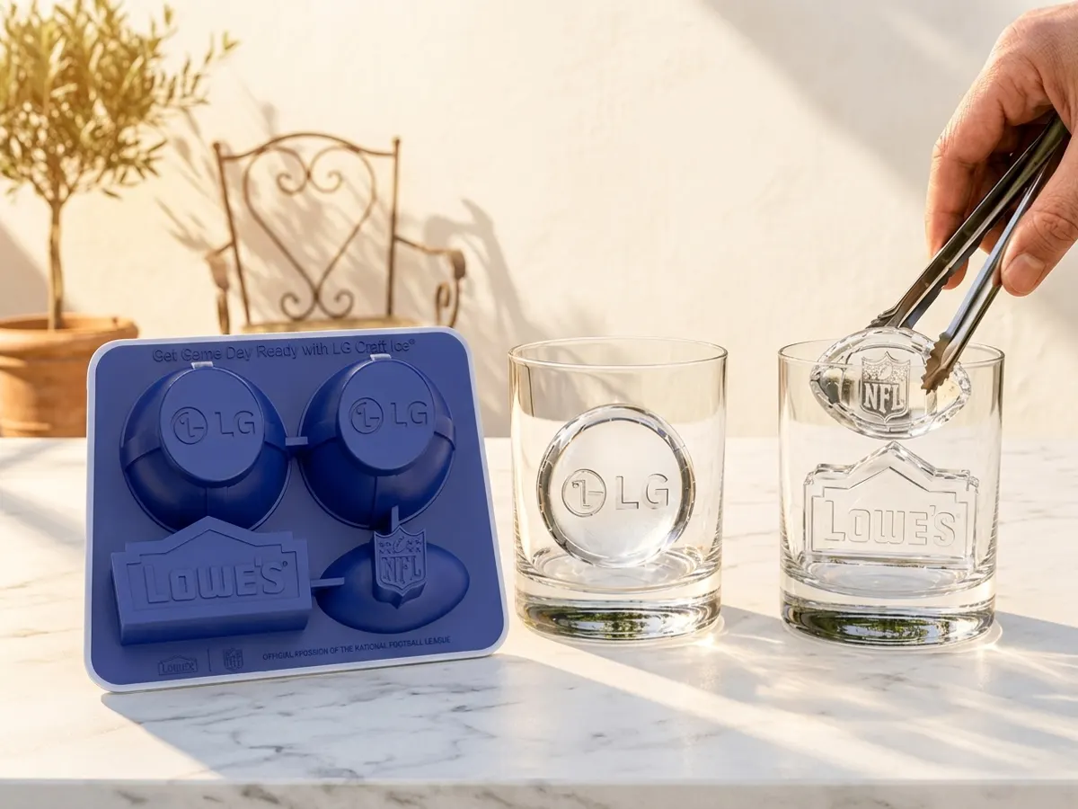 LG Craft Ice Mold at Lowe's — free sample: Lowe's is handing out free LG Craft Ice Molds on 9/19 to the first 150 MyLowe's Rewards members at e