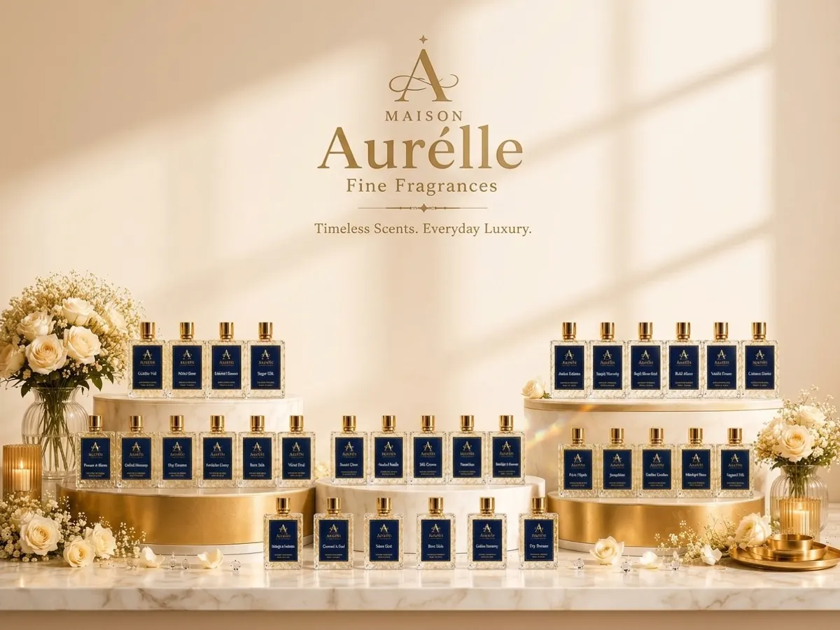 Maison Aurélle Designer-Inspired Fragrance — free sample: My current scent profile is "existential dread with a hint of last night's takeout." So obviously, I