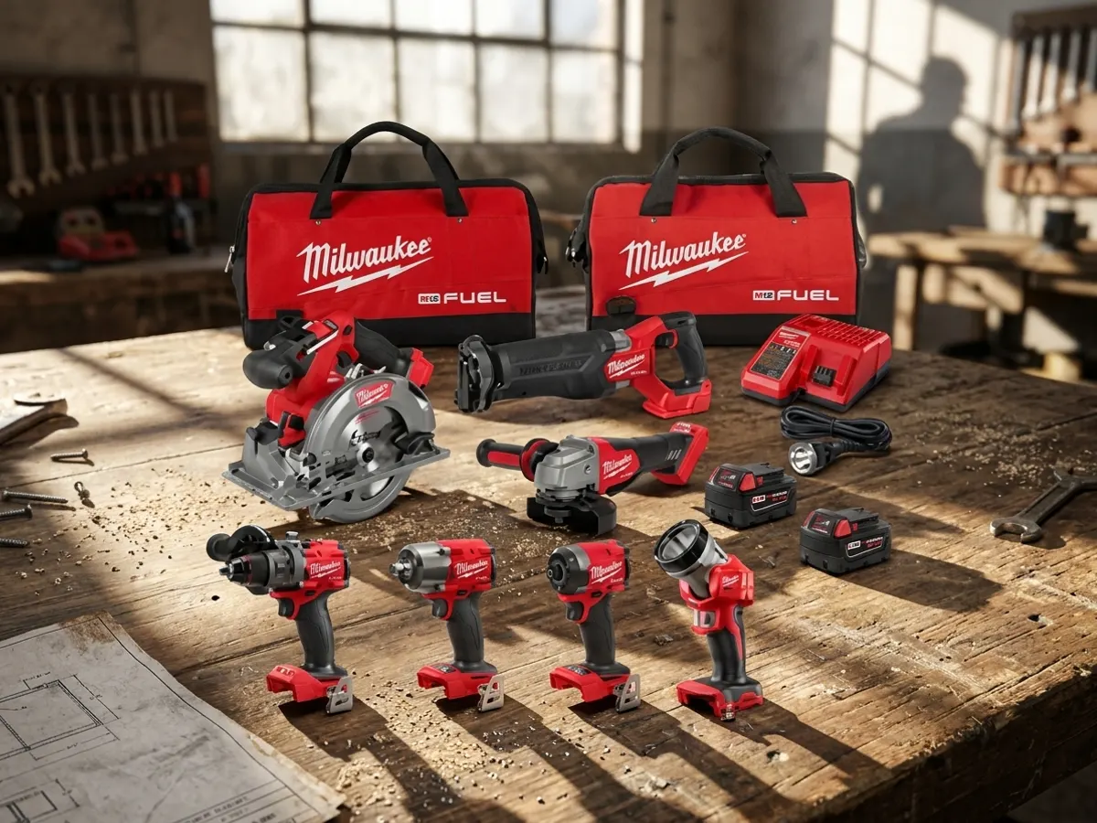 Win Milwaukee Tool Upgrade Package, free sample