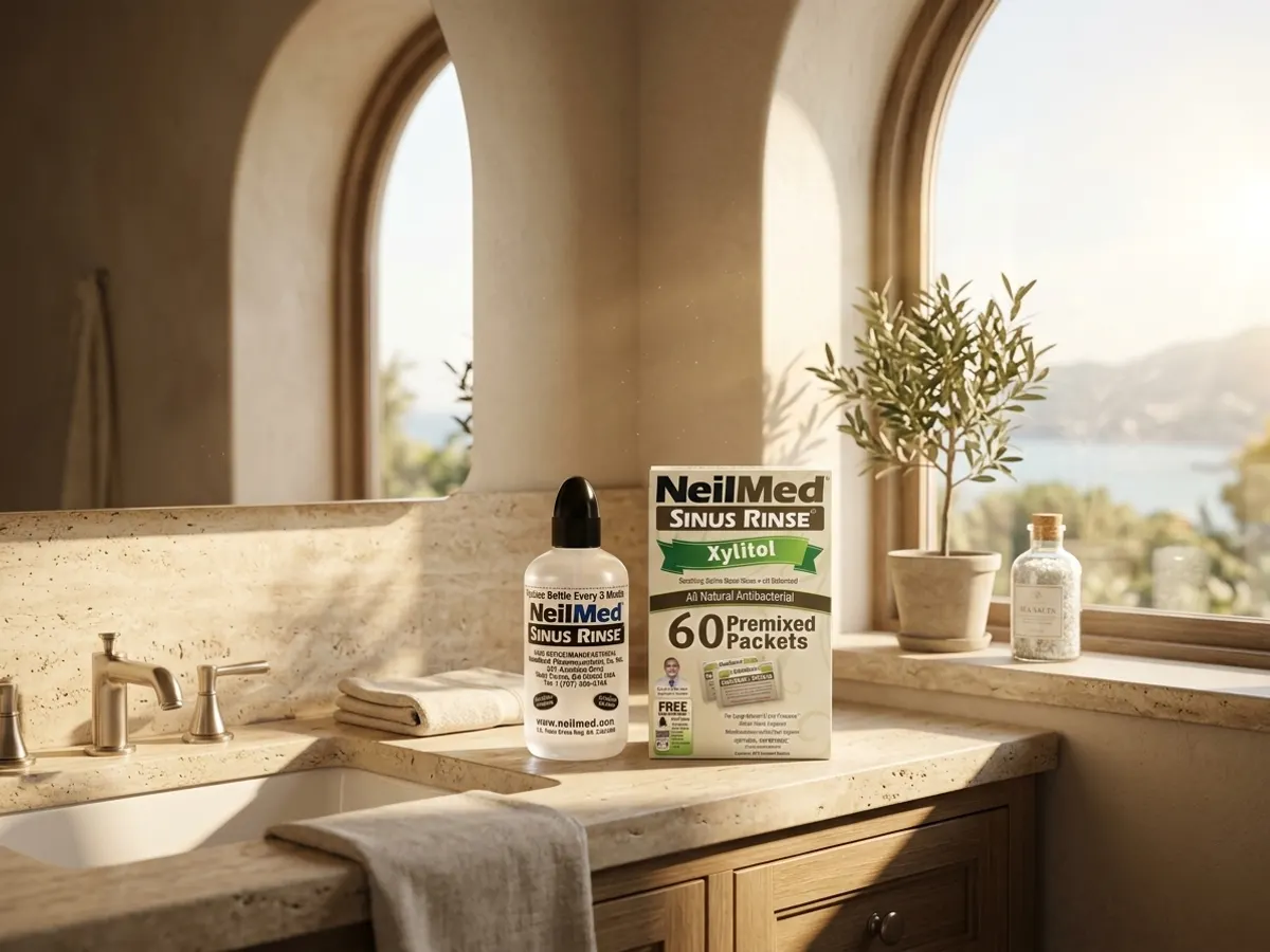 NeilMed Sinus Rinse Kit or NasaFlo Neti Pot — free sample: Is your head a snot-filled swamp? Mine too! Grab a FREE full-size NeilMed Sinus Rinse Kit or Neti Po