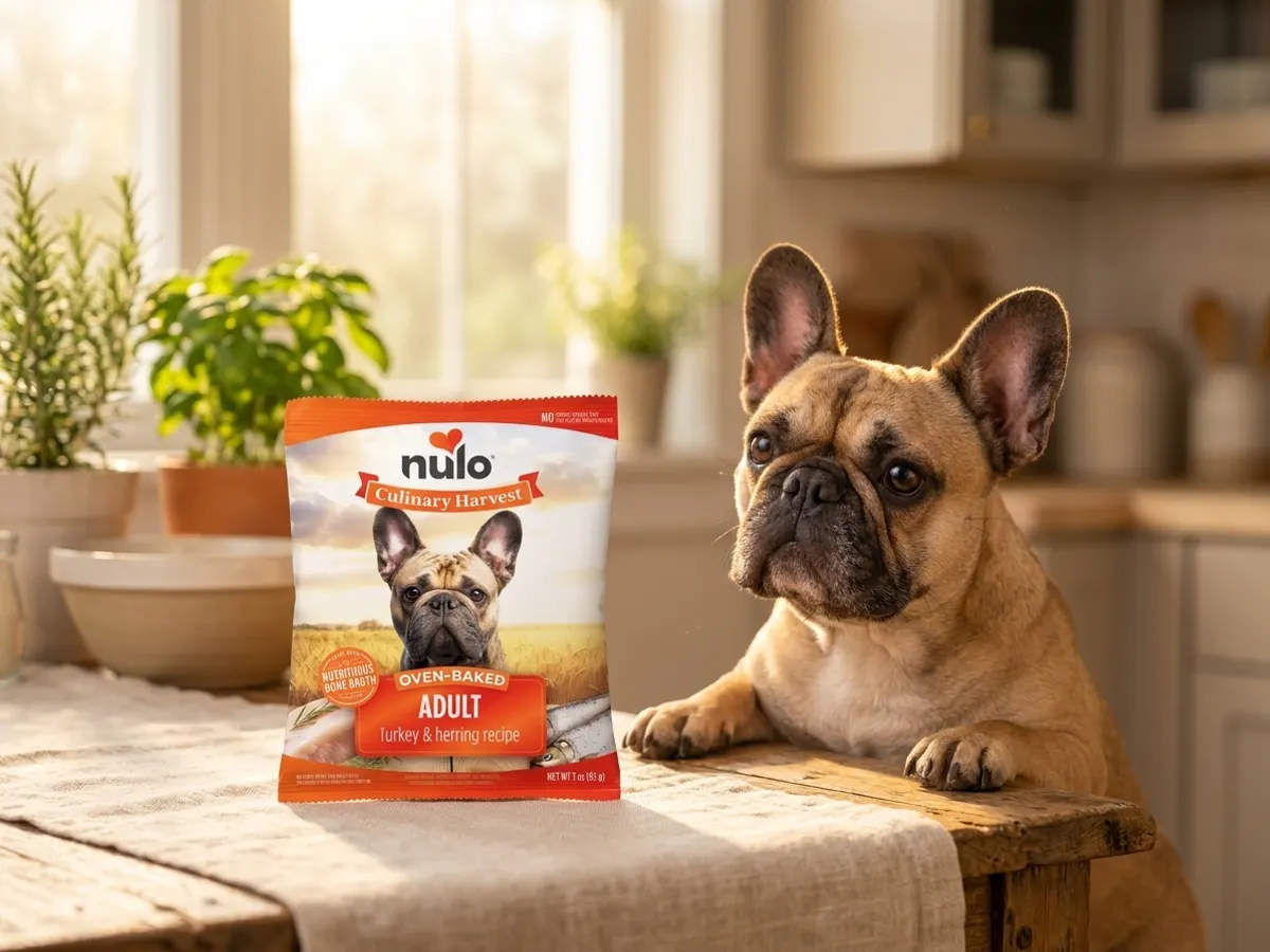 Nulo Culinary Harvest Oven Baked Dog Food Sample: free sample: Nulo's sending a free sachet of their Culinary Harvest line: real meat, bone broth finish, low and s