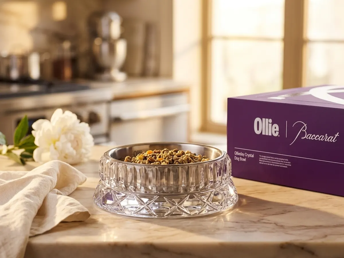 Win a Baccarat Crystal Dog Bowl, free sample