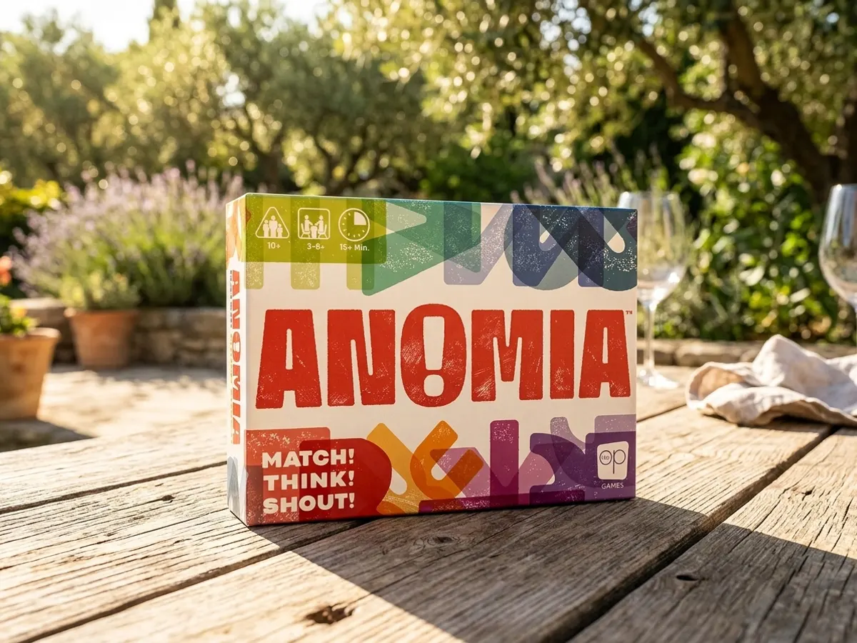 Anomia Board Game — free sample: Anomia is a fast-paced party game where you name things in categories faster than your opponents—thi