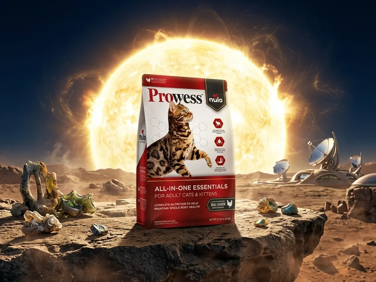 Prowess Dry Cat Food — free sample: Your cat judges your life enough already, so at least give them some *free* Prowess Dry Cat Food! Ju