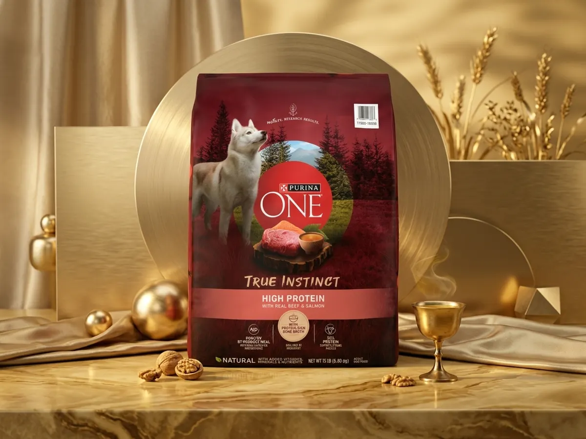 Purina ONE SmartBlend True Instinct With Real Beef & Salmon Dog Food — free sample: Your dog probably eats better than you do, so let's keep that going! Grab a free sample of Purina ON