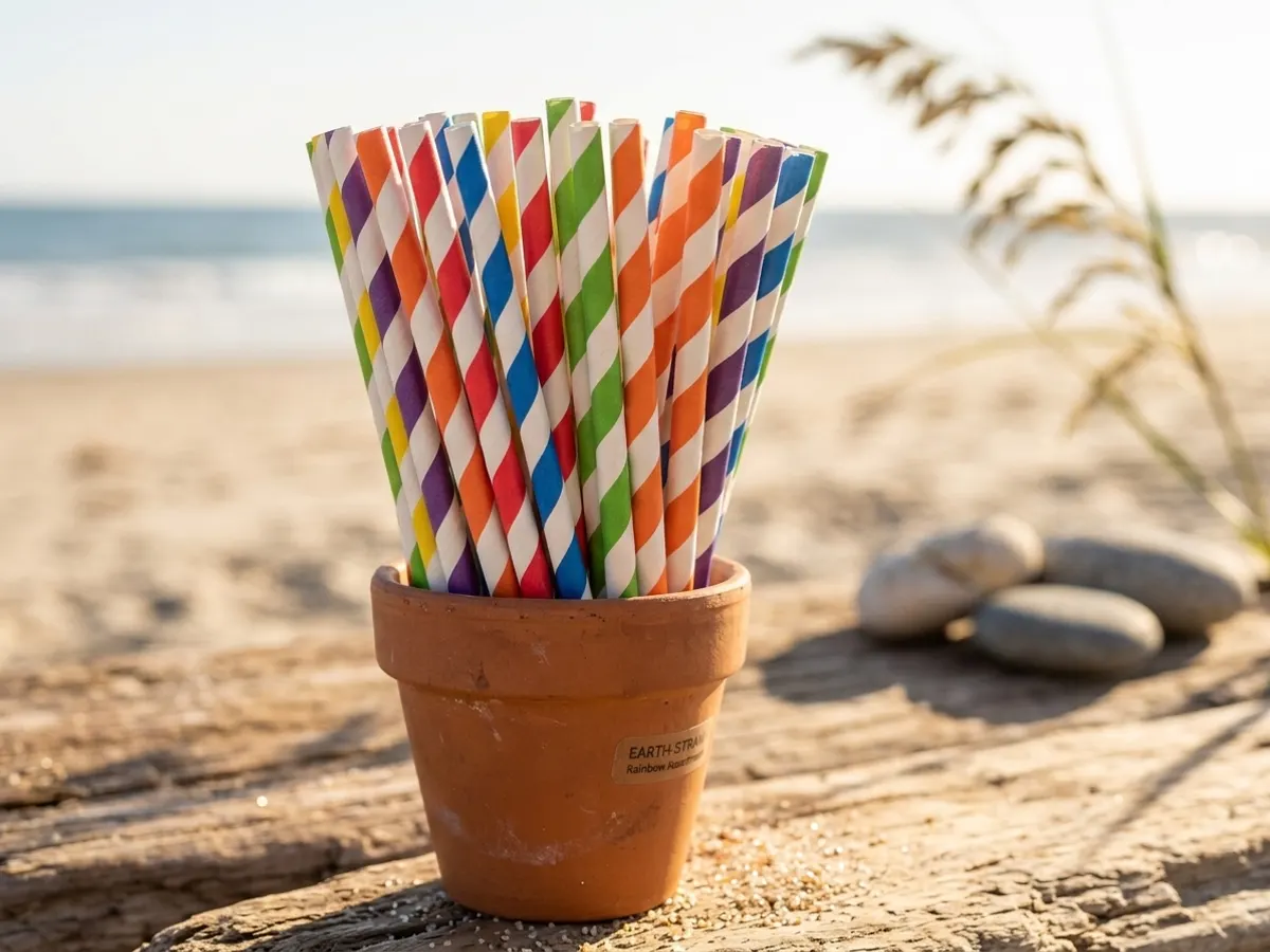 Roc Paper Straws Sample Pack — free sample: Rochester, NY–based Roc makes legitimately durable, marine-safe paper straws without forever chemica
