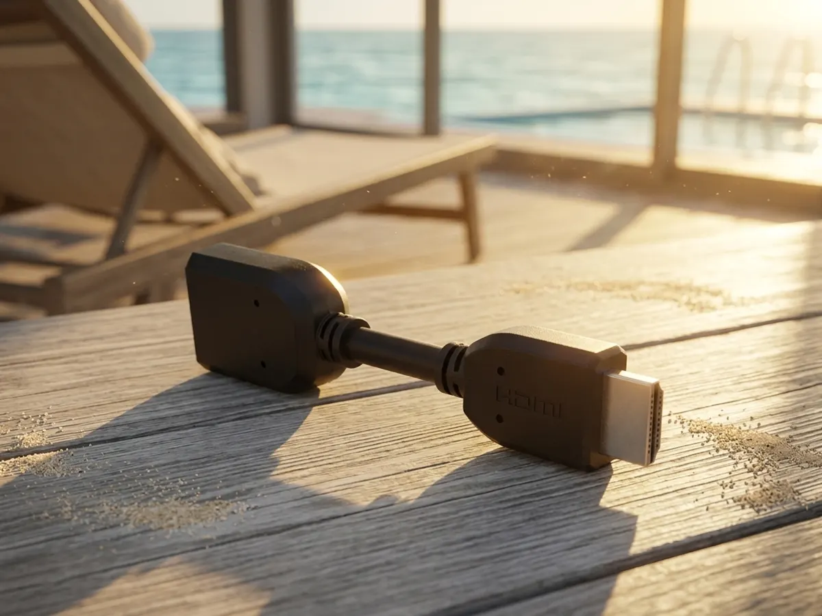 Roku HDMI Extender — free sample: Got a Roku that's wedged awkwardly behind your TV, straining its little HDMI neck? Roku will mail yo