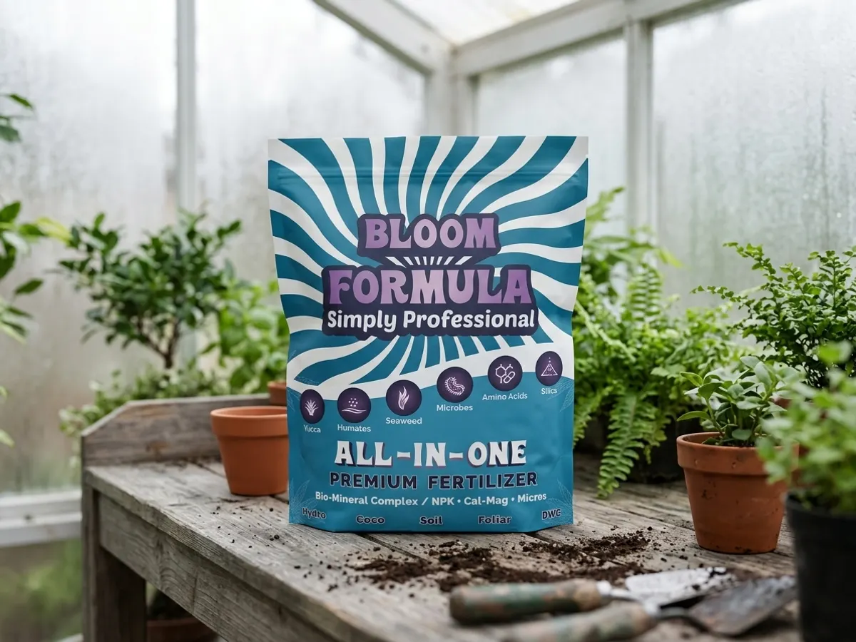 Simply Professional Bloom & Veg Sample Pack: free sample: Plant nutrient sample pack from SimPro Formula, a brand making stage-specific growing solutions with