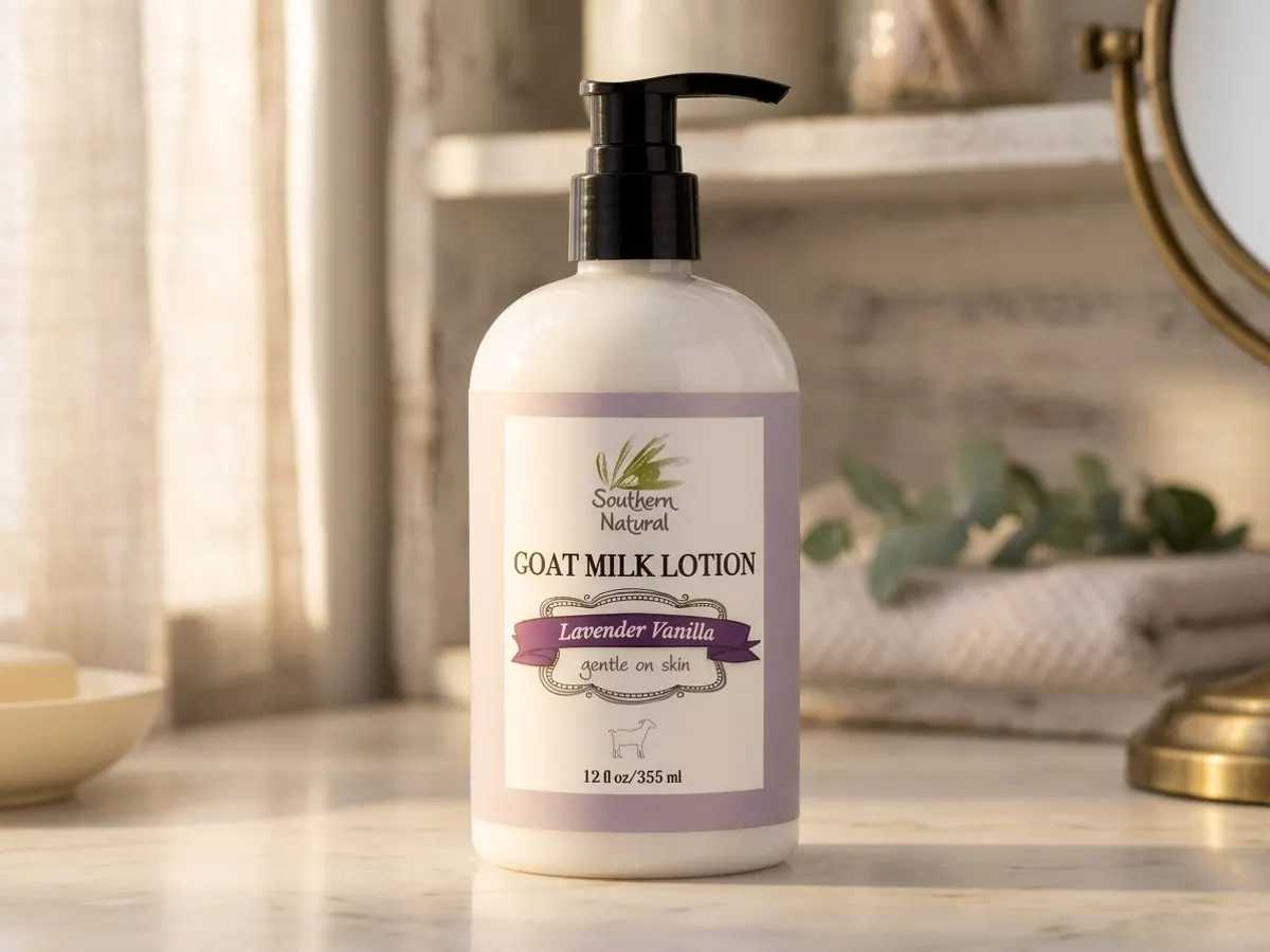 Southern Natural Goat Milk Lotion Sample, free sample