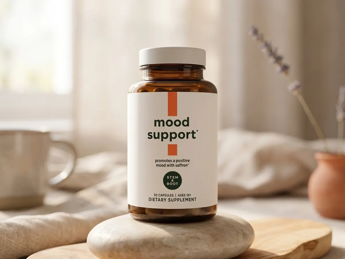 Stem & Root Mood Support Supplements — free sample: My brain is a chaotic mess, so I'm practically *begging* for these FREE Stem & Root Mood Support Sup